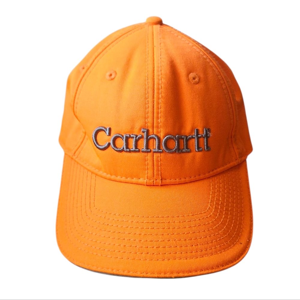 Carhartt Enhanced-Visibility Orange Baseball Cap